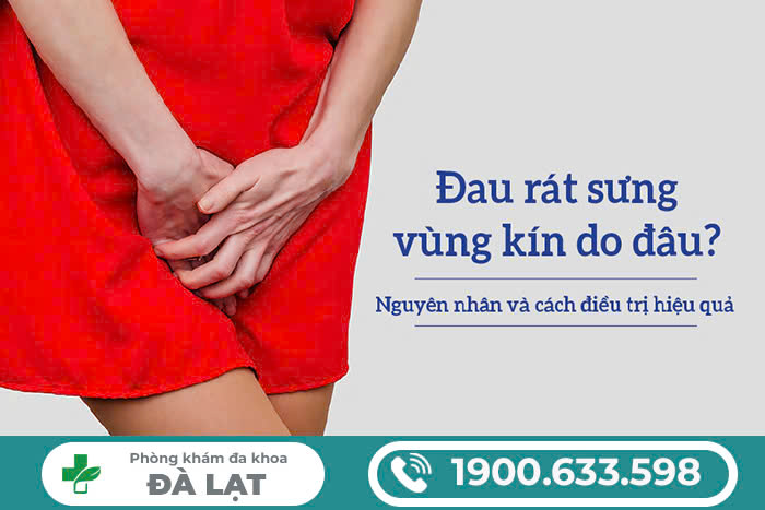 SƯNG ĐAU ÂM ĐẠO LÀ BỊ LÀM SAO? CÓ  NGUY HIỂM CHO NỮ GIỚI KHÔNG ?